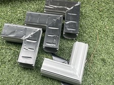 Four pieces gray 2 inch wide deco drain 90  pool deck drainage