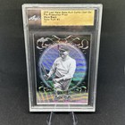 2019 Leaf Metal Babe Ruth Game Used Bat Pre Production Proof Wave Black 1/1