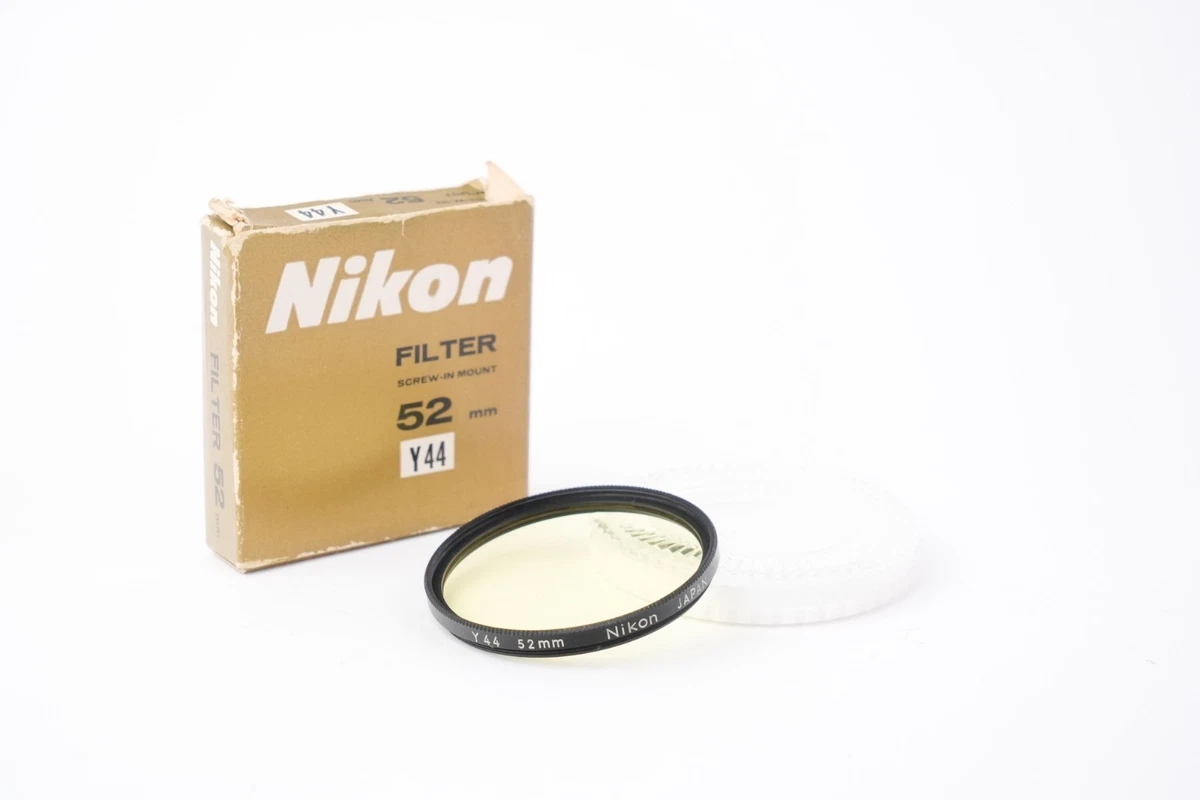 Filtre bleu Nikon B12, avec boite, notice et étui de