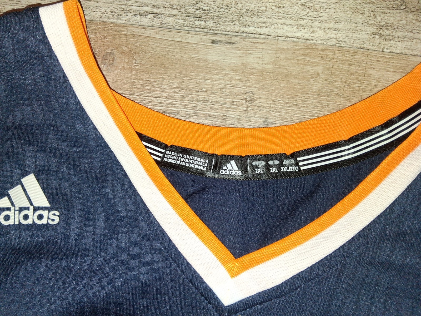 Utah Jazz Mehmet Okur #12 Jersey XXL +2 adidas NBA Swingman Navy thumbnail 5