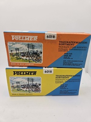 Lot 2. Vollmer 6018 Telegraph Poles