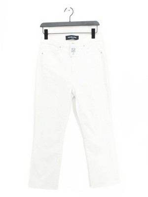 Veronica Beard Damen Jeans W 29 in weiß Baumwolle