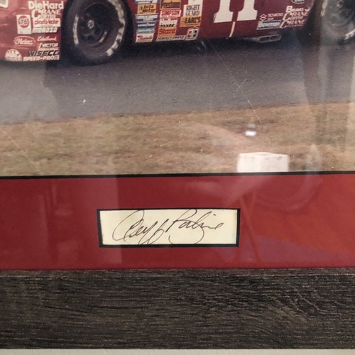 GEOFF BODINE - Gerahmtes geschnittenes Auto mit Autofoto - Sport Impressionen Echtheitszertifikat - Bild 2 von 5