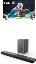 TCL 43-Inch Class S5 UHD 4K LED Smart TV with Fire TV 43S551F, 2024 Model S55H