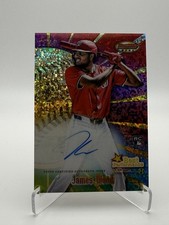 2025 Bowman Best James Wood RC Mini Diamond refractor Auto /25 Nationals