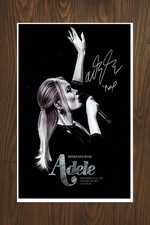 Adele – CAESARS PALACE Signed Movie Poster 11x17 with COA Authentic Memorabilia Adele – CAESARS PALACE Signed Movie Poster 11x17 with COA Authentic Memorabilia