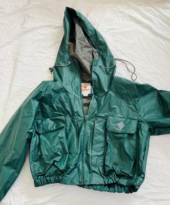ウェア COLUMBIA WADING FLY FISHING SHELL JACKET Vintage Columbia Wading Fly Fishing Shell Jacket Large Zip 80s