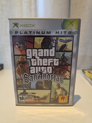 Grand Theft Auto: San Andreas -Xbox (CIB INCLUDES MAP & MANUAL)