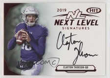 2019 Sage Hit Premier Draft Next Level Signatures Clayton Thorson Auto 0w8