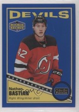 2019 O-Pee-Chee Platinum Retro Rookie Rainbow Blue /149 Nathan Bastian #R-81 0r4