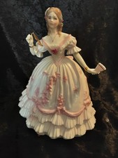 Royal Worcester china Figurine The Masquerade Begins Excellent condition