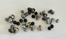 Meccano Gilbert Erector Etc Lot Of 30 Set Screws Grub Screws Etc