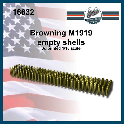 FC Model Trend 1/16 Browning M1919 '30 Empty Shells (Scale Model)