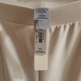 Victoria's Secret Beige Athleisure Pants Elastic Waist Women Solid Regular