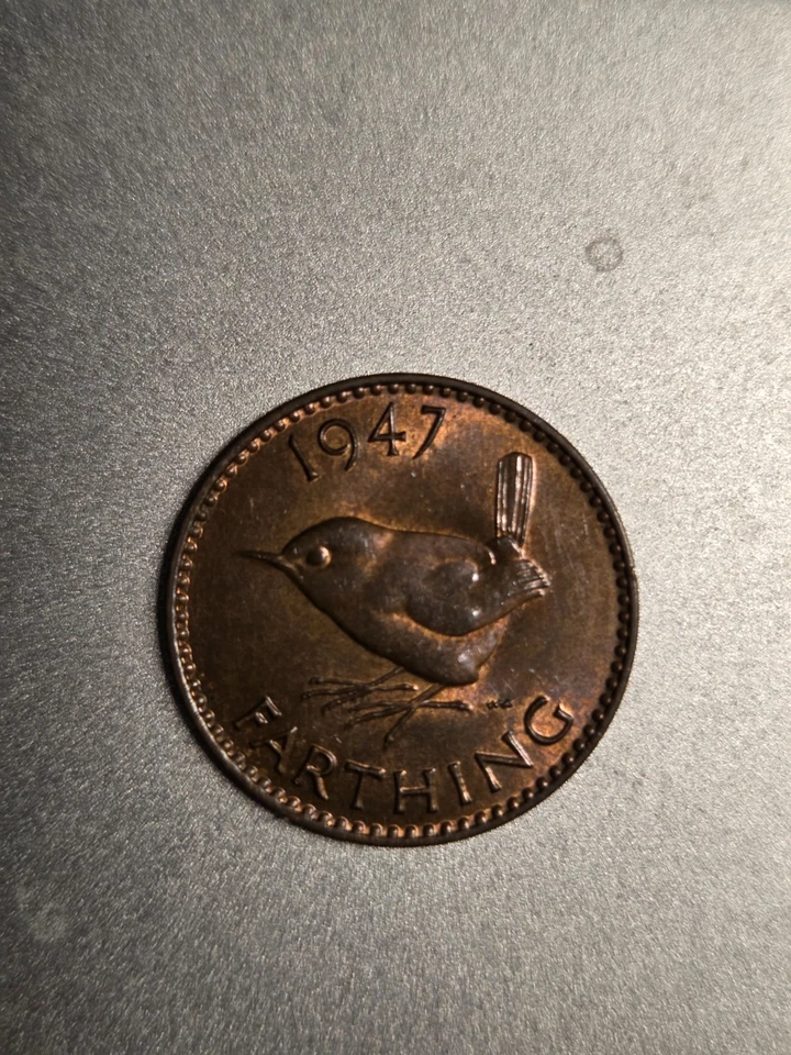 Farthings Británicos 1946 (16) 1947 (15) y 1948 (2)- Envío Gratis Foto 3 de 4