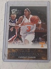 CANDACE PARKER (Tennessee) 2008 PRESS PASS ALL-AMERICANS PRE-ROOKIE CARD #50. rookie card picture