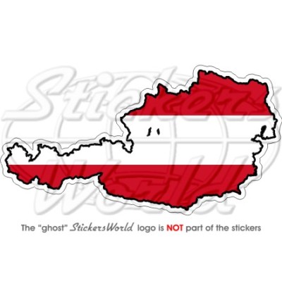 AUTRICHE Bouclier AUSTRIAN Osterreich Adhésif Vinyle Stickers