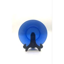 Gorgeous Deep Blue Cobalt Glass Salad Lunch Dessert Replacement Plate Holidays