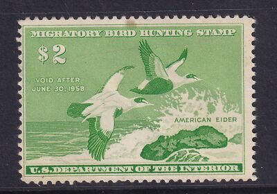 1957 Federal Migratory Bird Hunting Sc RW24 MNH slight dist gum