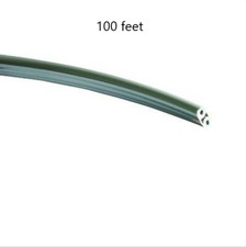 100 feet Syringe Tubing, 2 Hole, Asepsis Straight Dark Surf Dental Tube DCI