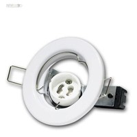 3 Stk GU10 Einbaustrahler Einbaurahmen Weiss Einbauleuchte Gu 10 230V FüR Decken