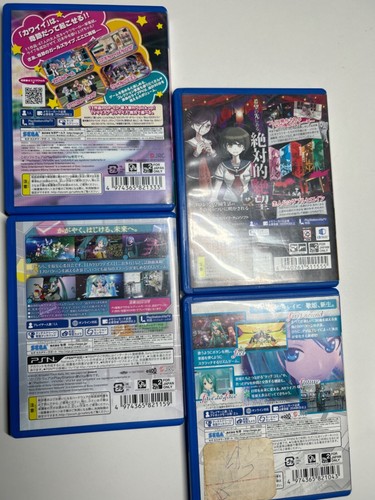 4 Japanese JP Playstation PS Vita Games Lot -tested- - Picture 2 of 2
