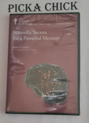 Great Courses Wissenschaftliche Geheimnisse für eine leistungsstarke Speicher-DVD