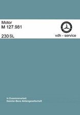 Mercedes-Benz parts catalog 113 - for ENGINE M 127.981 - 230 SL - Pagoda