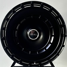24" INCH GMC YUKON SIERRA CHEVY TAHOE WHEELS CUSTOM BLACK RIMS