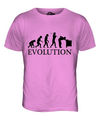 SNOOKER EVOLUTION DES MENSCHEN HERREN T-SHIRT TEE SHIRT XS S M L XL 2XL 3XL 4XL