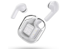 Bluetooth headphones, transparent Bluetooth headphones with noise cancellation