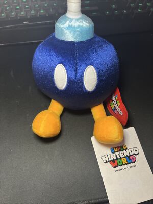 Universal Studios Hollywood Super Nintendo World Bob Bomb Plush