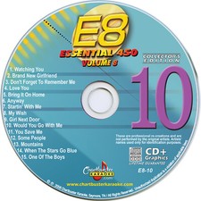 CHARTBUSTER ESSENTIAL KARAOKE CD G VOL-8 Disc-10 Kenny Chesney,Little Big Town 