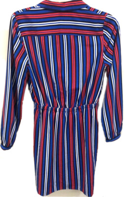 Express Shirt Dress Red White & Blue Striped Long Sleeve Dress Women's Sz S EUC | eBay Express Shirt Dress Red White & Blue Striped Long Sleeve Dress Women's Sz S EUC | eBay