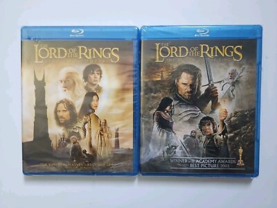 The Lord Of The Rings The Two Towers + The Return Of The King ( Blu-ray) Sealed