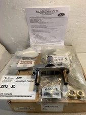 Zurn Z81200-XL  4" Centerset Gooseneck Sink Faucet. 1/4 Turn Ceramic Cartridge.