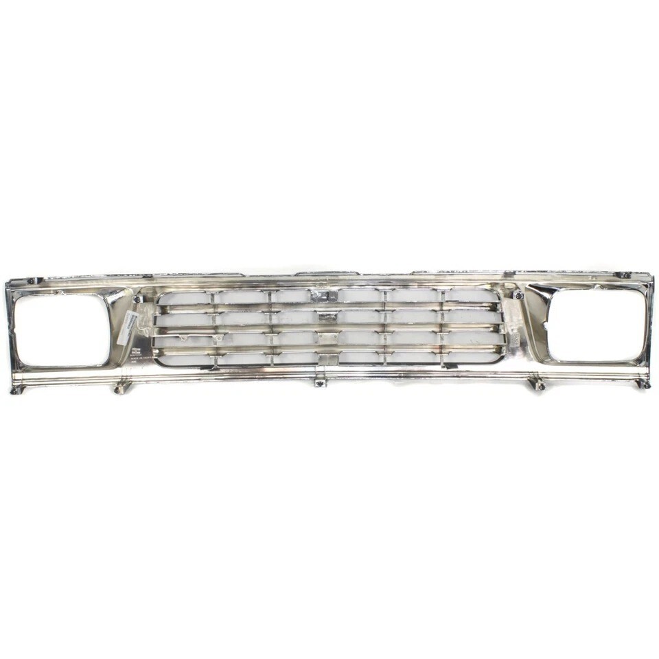 New Front Grille Chrome Plastic Fits 1993-1996 Mitsubishi Mighty
