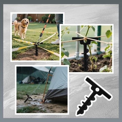 Portatile Supporto per tenda da campeggio Picchetto da campeggio Escursionismo