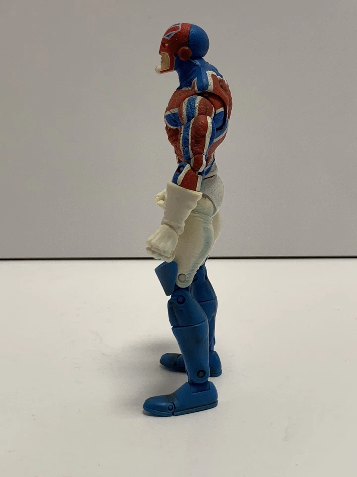 Toybiz Marvel Legends Captain Britain Giant Man Series 2006 sin BAF Foto 2 de 4