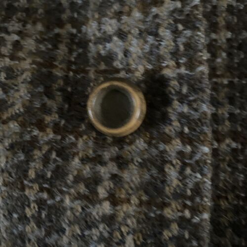 Vintage Classic Tweed Sakko Echtfellbesatz Hand Made 1960 Lady Of The Manor Look - Bild 4 von 9