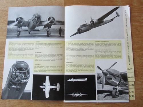 Seltene Mappe Dornier Flugzeugwerke Beschreibung von Do 17 / 18 / 22 / 24 / 26 - Bild 5 von 15