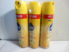 Pledge Lemon Enhancing Polish Furniture Spray LARGE 14.2 OZ CANS Pack Of 3