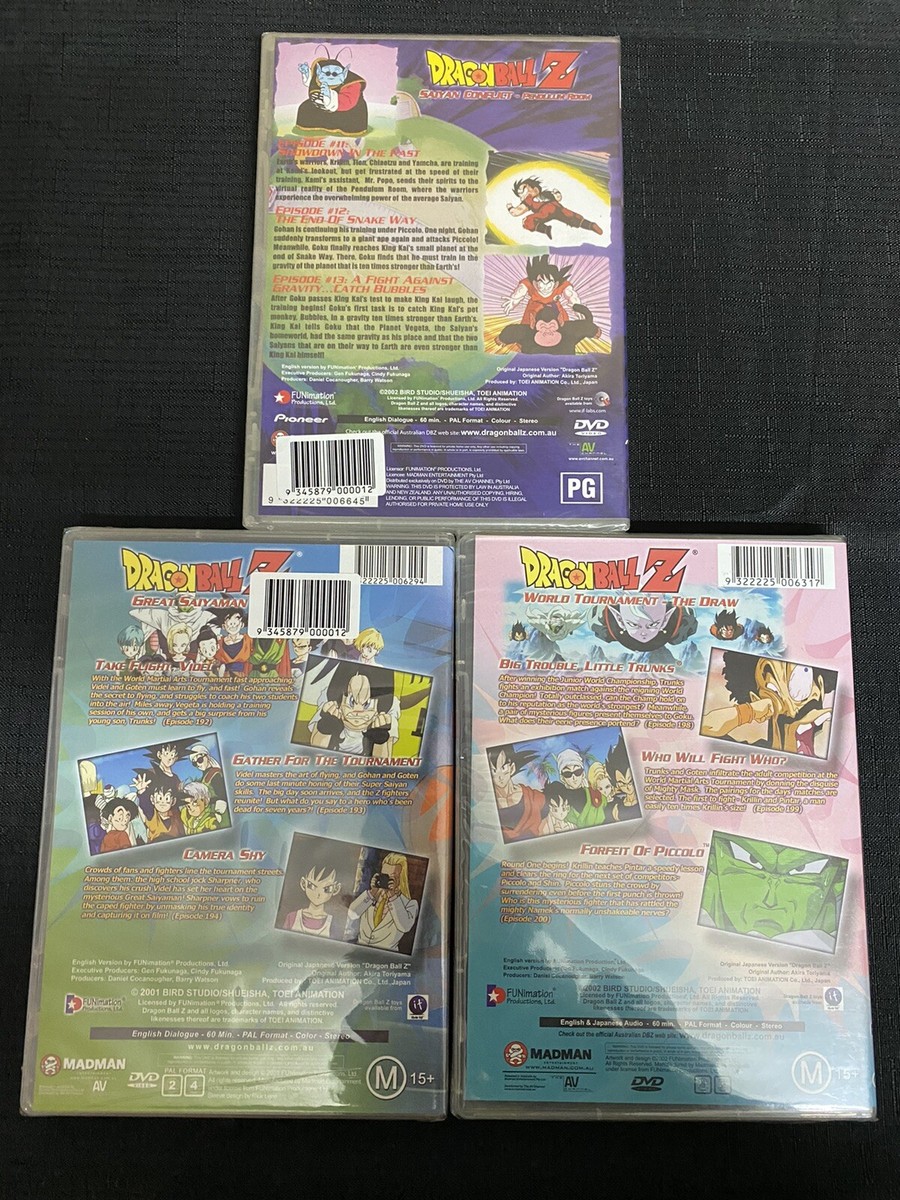 DVD4枚＋BODY BALL DVDセット4枚＋ダンベル アニメ DVD ドラゴンボール ザ ムービーズ 4本セット - メルカリ