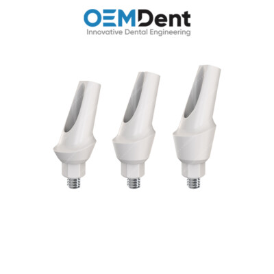 Peek Temporary Anatomic Angled Prosthetic 15° - Ritter  Int Hex 2.42 Compatible