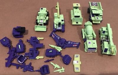 Constructicons G1 Transformers 1986 + Loose Parts