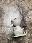 Precious Moments Ornament “Bear The Good News Of Christmas”. Dated 1987 on Front — photo 2