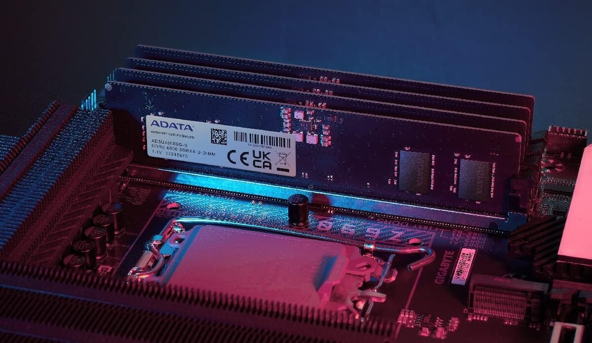 ADATA AD5U4800 DDR5 16GB×2 4800MHz DDR5-4800 U-DIMM DARM Memory Module | ADATA (United States)