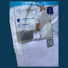 Gildan Men's Crew T-Shirts 3 Pack White 3XL/3TGTag-Free 100 Cotton New Sealed