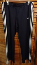Women's running pants black size L by Adidas