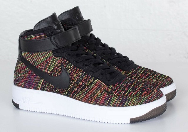 air force 1 mid multicolor